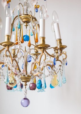 French Chandelier in Crystals-JWI-1193144