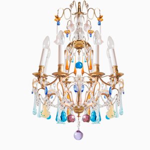 French Chandelier in Crystals-JWI-1193144