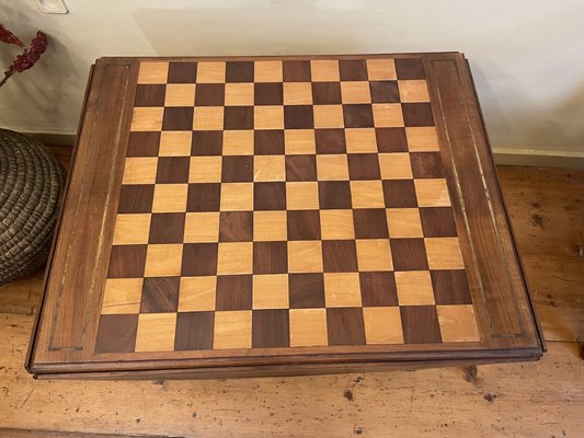 French Checkers Table, 1960s-OFB-1785494