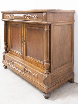 French Chest of Drawers Marble Top, Early 20th Century-RIU-844067