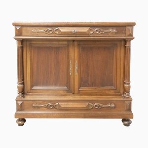 French Chest of Drawers Marble Top, Early 20th Century-RIU-844067