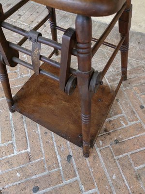 French Children's Chair in Walnut, Late 1800s-ZFY-1768979