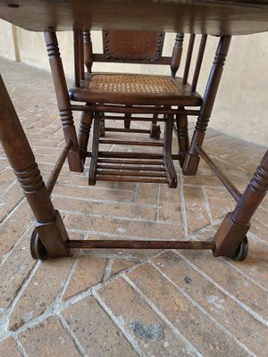 French Children's Chair in Walnut, Late 1800s-ZFY-1768979