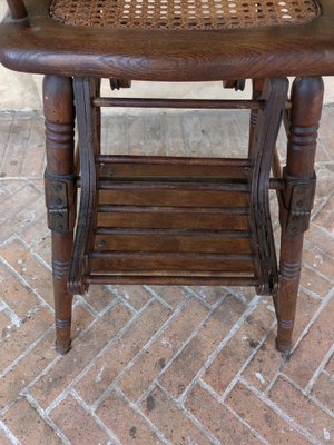 French Children's Chair in Walnut, Late 1800s-ZFY-1768979