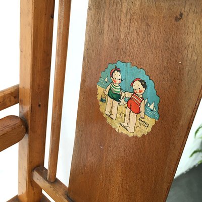 French Childrens High Chair, 1960s-BVG-973042