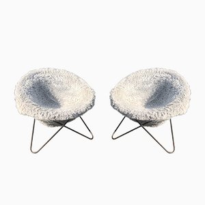 French Circle Chair by Jean Royere, 1950s-XQY-677262