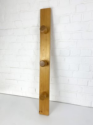 French Coat Rack in Pinewood attributed to Charlotte Perriand for Les Arcs, 1960s-ZM-1802323