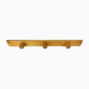 French Coat Rack in Pinewood attributed to Charlotte Perriand for Les Arcs, 1960s-ZM-1802323