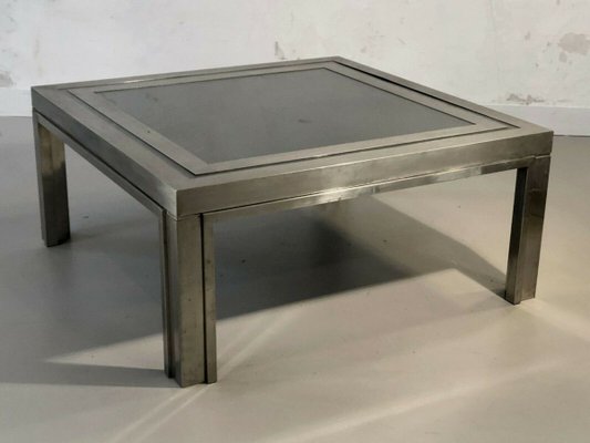 French Coffee Table by Giacomo Sinpoli for Mercier Frères, 1970s-NLF-729258