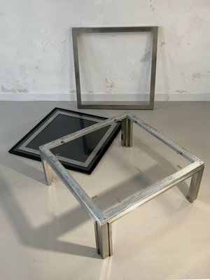 French Coffee Table by Giacomo Sinpoli for Mercier Frères, 1970s-NLF-729258