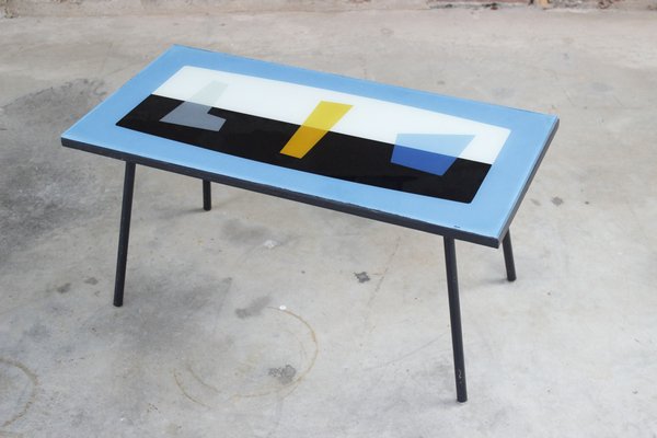 French Coffee Table by Hay Brothers for Cozy My Dream, 1950s-WEQ-1138508