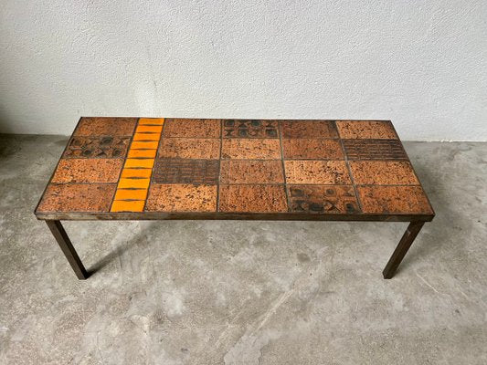 French Coffee Table from Vallauris, 1960-WKI-2027100