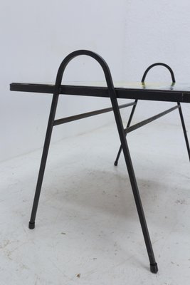 French Coffee Table in Iron and Ceramic, 1960-RIU-1299308