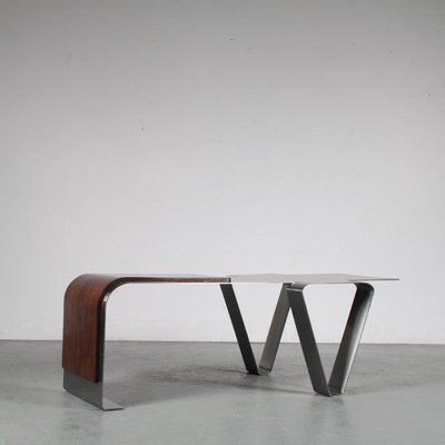 French Coffee Table in the Style of Michel Boyer, 1970-GG-1079104