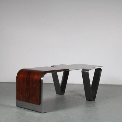 French Coffee Table in the Style of Michel Boyer, 1970-GG-1079104