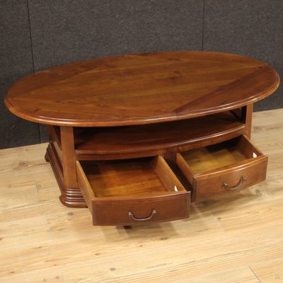 French Coffee Table in Wood, 1980-RP-2035463