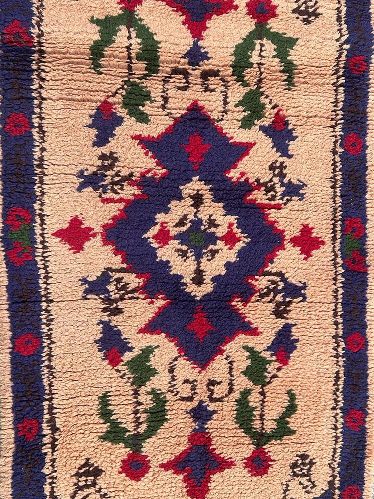 French Cogolin Oushak Rug, 1940s