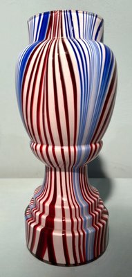 French Colored Opaline Glass Vases from Clichy Cristallerie, 1860, Set of 2-QRS-2031384