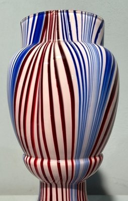 French Colored Opaline Glass Vases from Clichy Cristallerie, 1860, Set of 2-QRS-2031384