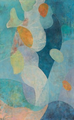 French Contemporary Art by Marie-Pierre Authorne, Blue Cocoons 2020-CHG-1008404