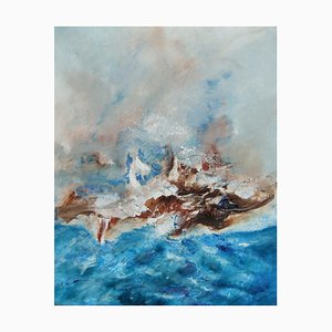 French Contemporary Art, Josette Dubost, Fluidites Marines, 2012-CHG-978266