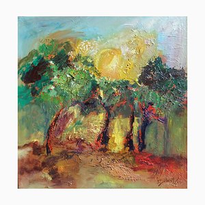 French Contemporary Art, Josette Dubost, Inonde De Soleil, 2019-CHG-978269