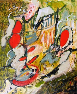 French Contemporary Art, Josette Dubost, Joyeuse Promenade, 2018-CHG-978276