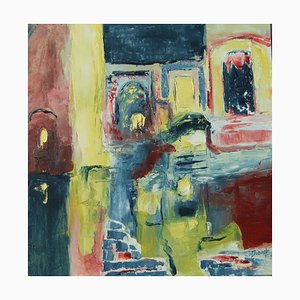 French Contemporary Art, Josette Dubost, La Ville Ancienne, 2015-CHG-978271