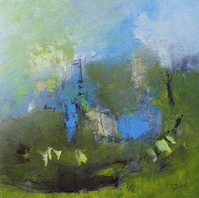 French Contemporary Art, Josette Dubost, Mists and Light, 2020-CHG-978261