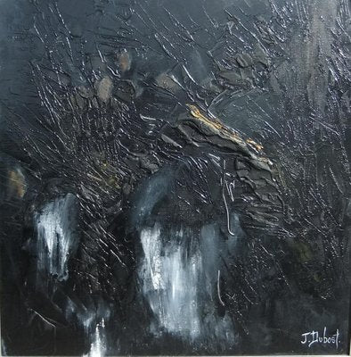 French Contemporary Art, Josette Dubost, Noir Septembre, 2018-CHG-978285