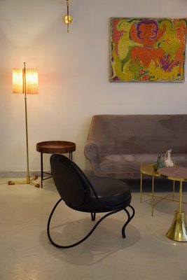 French Copacabana Chair by Mathieu Matégot, 1950s-GXL-590582