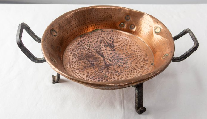 French Copper & Iron Centerpiece, 19th Century-RIU-1735614