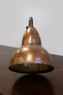 French Copper Sconce from Holophane, 1920s-GQ-846205