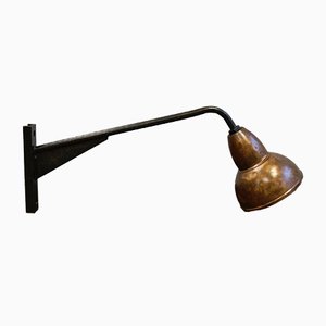 French Copper Sconce from Holophane, 1920s-GQ-846205