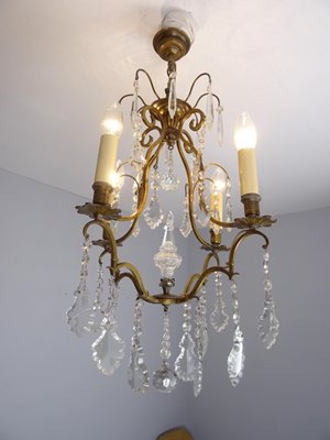 French Crystal Chandelier, 1900s-FPY-1145374