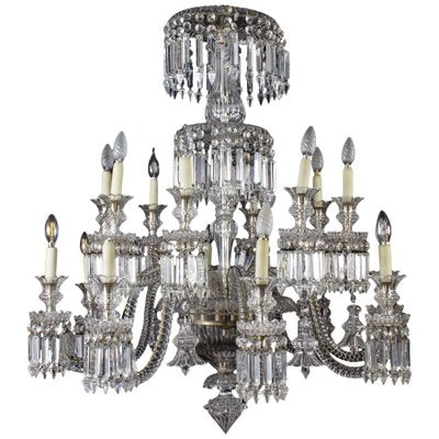 French Crystal Chandelier, 1940-MBH-1790139