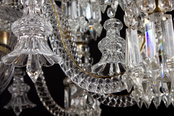 French Crystal Chandelier, 1940-MBH-1790139