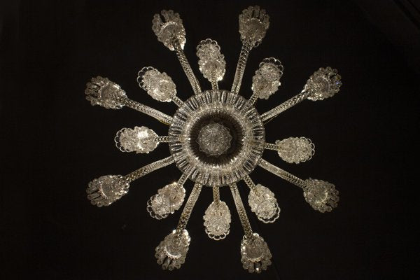 French Crystal Chandelier, 1940-MBH-1790139