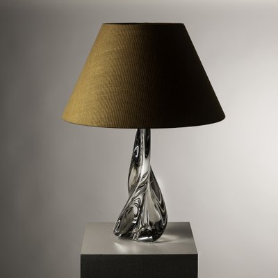 French Crystal Lamp from Saint Louis, 1950s-SQP-1699988