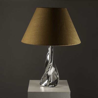 French Crystal Lamp from Saint Louis, 1950s-SQP-1699988