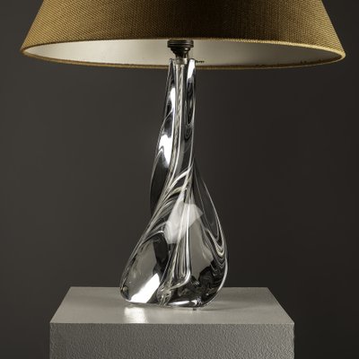 French Crystal Lamp from Saint Louis, 1950s-SQP-1699988