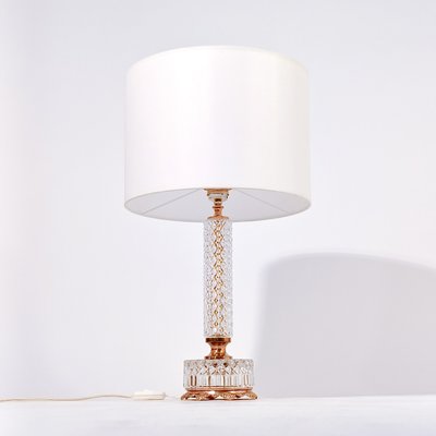 French Crystal Table Lamp, 1950s-YBI-2033950