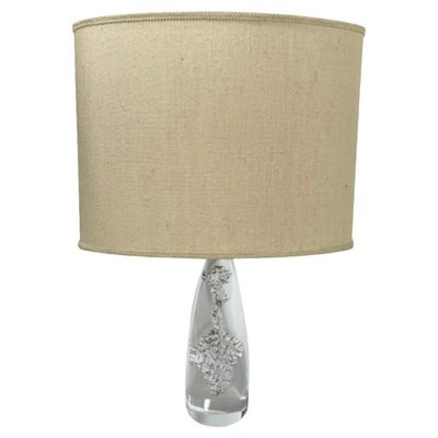 French Crystal Table Lamp from Daum Nancy, 1970s-UCH-1224145