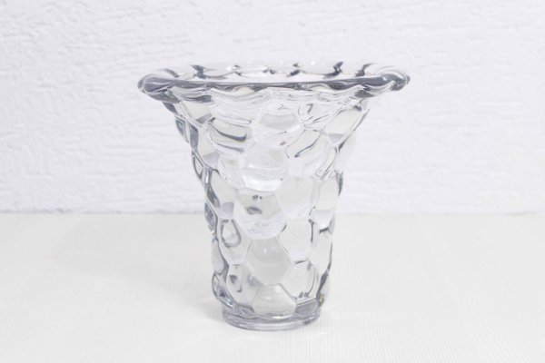 French Crystal Vase from P.D'Avesn, 1940s-BQF-874390