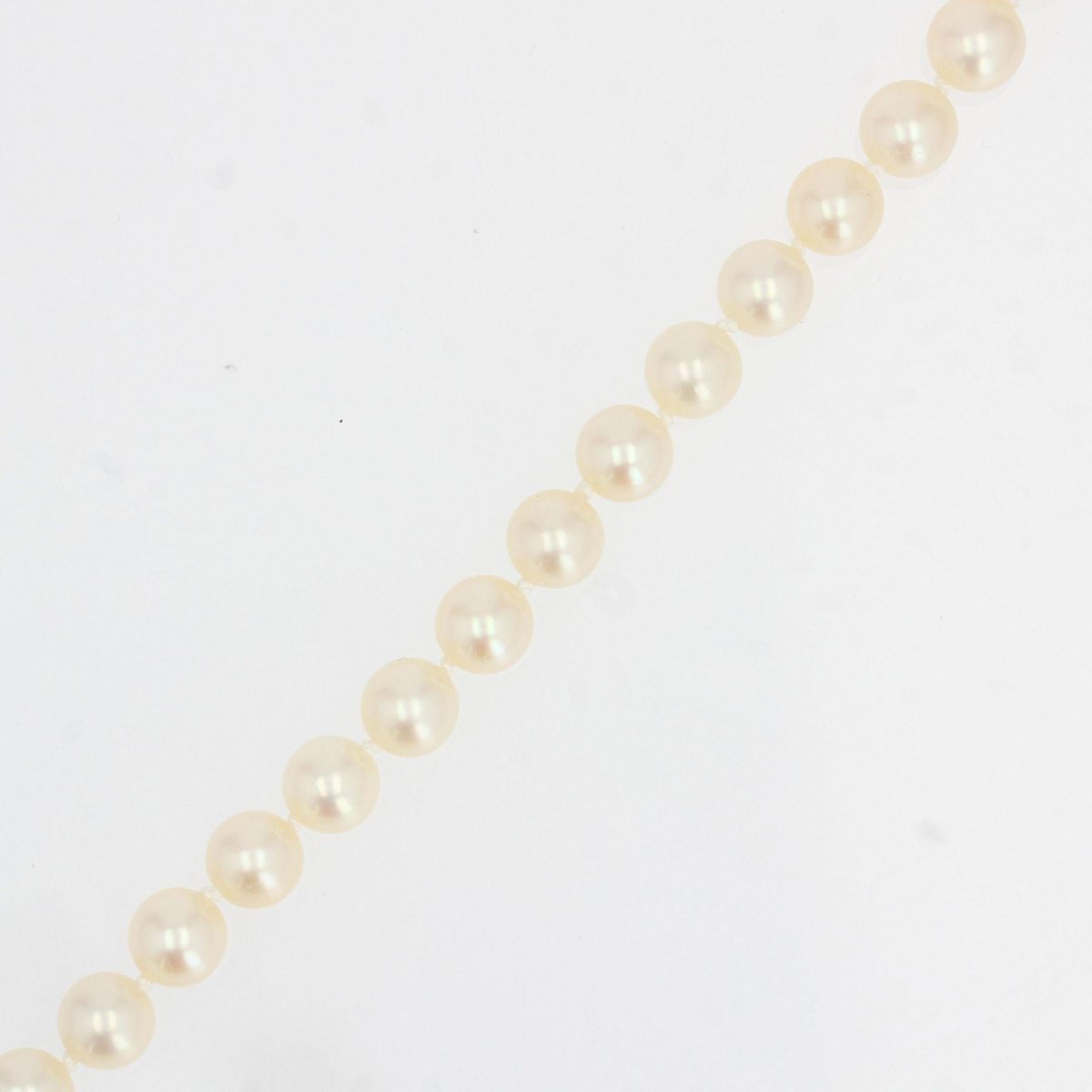 French Cultured Pearl Strand Choker Necklace, 2000s