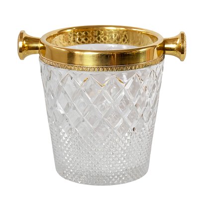 French Cut Crystal Champagne Bucket, 1980s-ZVH-2018251