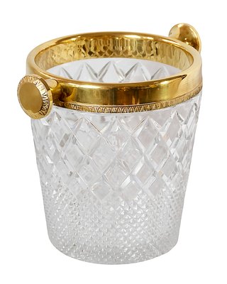 French Cut Crystal Champagne Bucket, 1980s-ZVH-2018251