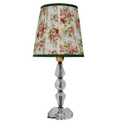 French Cut Glass Table Lamp, 1920s-BAF-1192774