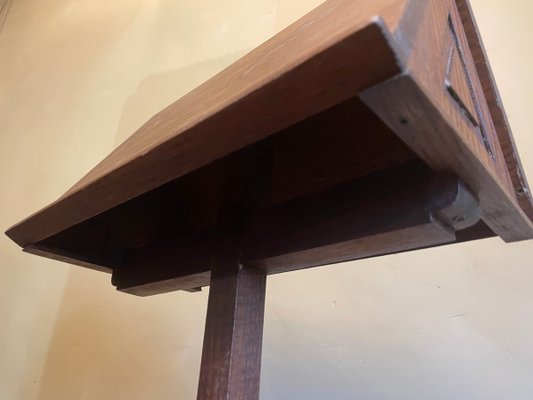 French Double Lectern in Oak, 1890s-OFB-2016154