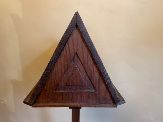 French Double Lectern in Oak, 1890s-OFB-2016154